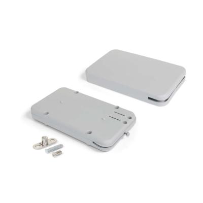 Mécanisme porte relevable Miniwinch couvercle 14kg Acier plastique Gris