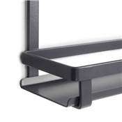 Porte-bocaux épices Titane acier Anthracite