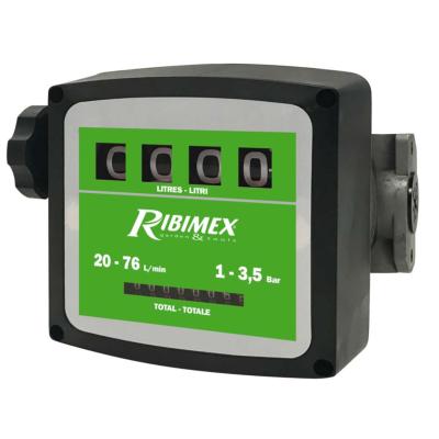 Compteur volumetrique pour gasoil débit 20-120 litres minute