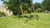 Portique en bois pour enfants ULYSSE,  Dim.240x207x224cm, âges 3 à 12 ans