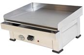Plancha éléctrique avec plaque de cuisson en acier réctifié et polie 3kw 500x300x240mm
