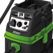 Aspirateur eau poussières 40L 1600w classe M prise outil électroportatif