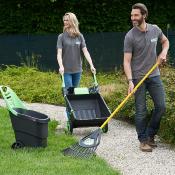 Bac à roulettes de jardinage 65 litres