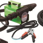 Kit Pompe gasoil 12 V tuyau souple annelé raccords colliers crépine pistolet