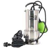 Pompe vide cave Pro inox 1100 W eaux chargées avec flotteur