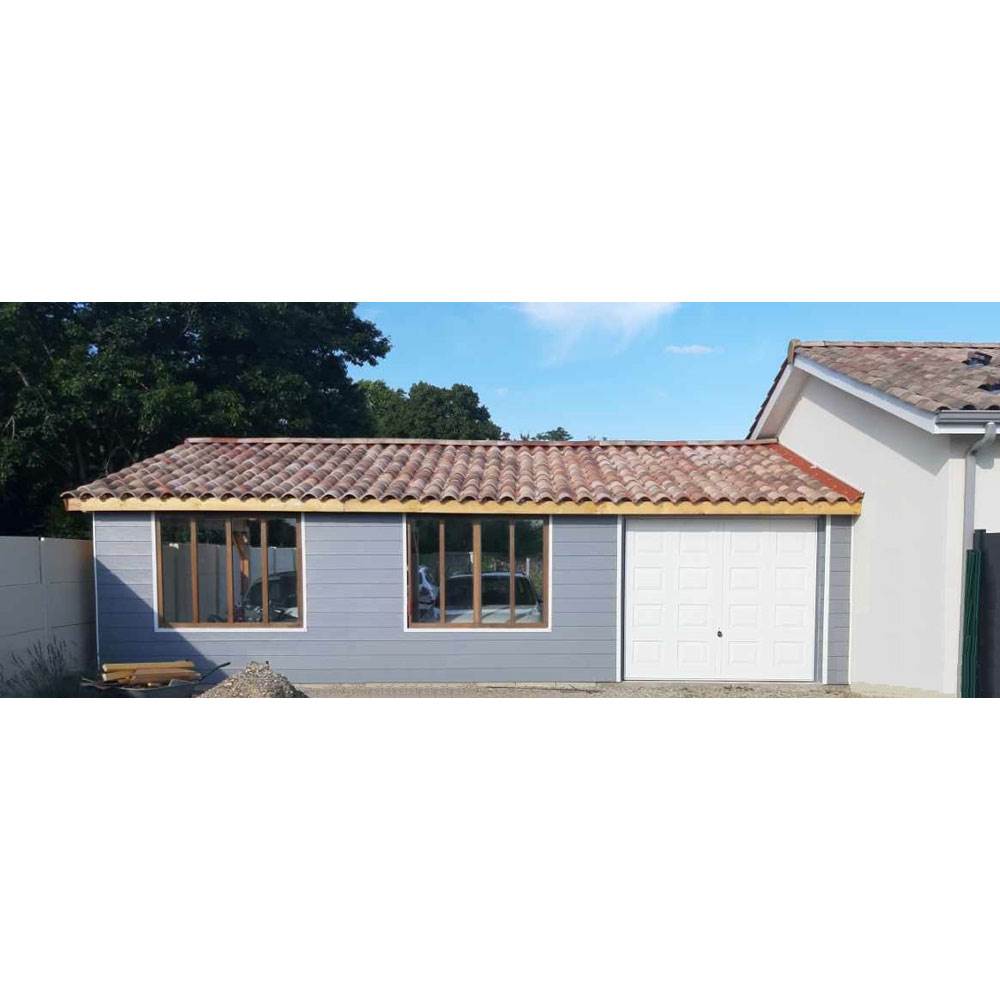 Charpente Abri Deux Pentes, Bois DOUGLAS Français (Carport