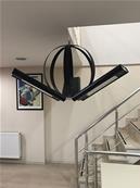 Lustre chauffage infrarouge suspendu 7500 w