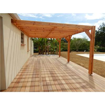 Pergolas Adossée, Bois DOUGLAS Français