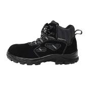 Chaussures sécurité modèle s1 semi-montantes noires norme en iso 20345-2022