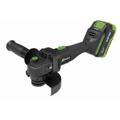 Meuleuse d'angle 125mm R-BAT20 20V batterie 2 Amp et câble de charge USB