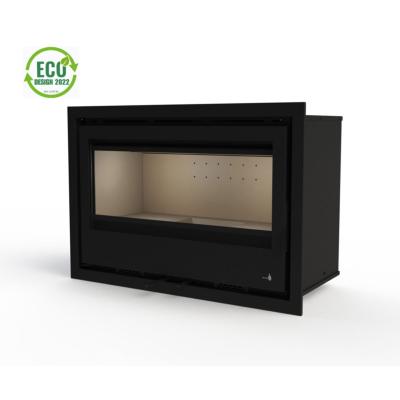 Pack Insert cheminée bois LAGOS-C-795, 8KW, Cadre 3 côtés