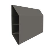 Kit clôture PVC couleur quartz