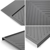 Protecteurs fond de meuble Sink M100 967x580mm ép. la planchet 16mm découpable Anthracite