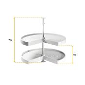 Jeux de plateaux tournants Shelvo 3/4