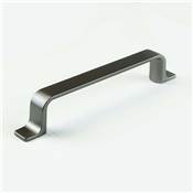 Lot 20 poignées meubles Kobe L164mm entraxe 128mm Zamak Titane