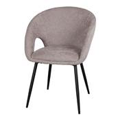 Lot 2 chaises tapissées style contemporain toast