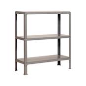 Étagère en métal  3 étagères charge 100 kgs dim.902x810x310mm sans vis