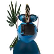 Perroquet solaire décoration jardin 2 led hauteur 38cm multicolor