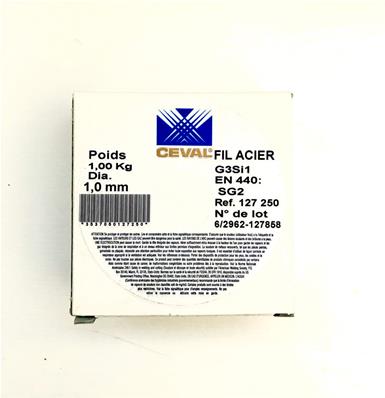 Bobine de fil fer acier dia 1mm - 1 kg