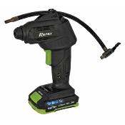Compresseur R-BAT20 1 batterie 20 Volts 2 Amp embouts et câble de charge USB