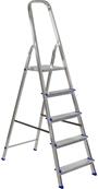 Escabeau aluminium 5 marches easy step 3 mètres
