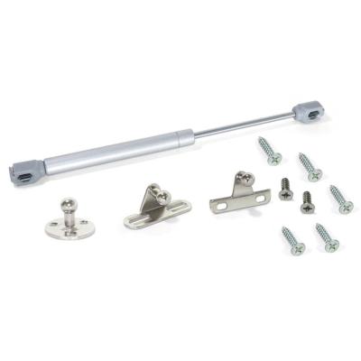 Lot 10 pistons portes relevable H 11kg course 80mm loquets acier plastique gris métallisé