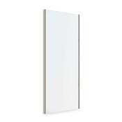 Miroir extractible l'intérieur l'armoire gris pierre Acier plastique Verre