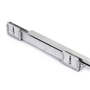 Kit châssis coulissant fermeture souple armoires réglable mod. 600mm Gris pierre