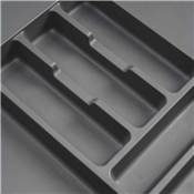 Range-couverts Optima tiroir universel mod. 700mm plastique Anthracite