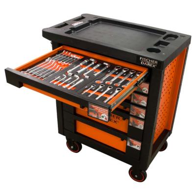 Servante d'atelier 6 tiroirs équipée avec 3 modules