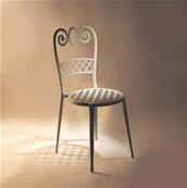 Chaise de jardin, collection Sena, lot de 2, couleur noir