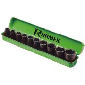 Lot de 10 douilles 38 mm 6 pans diam.1/2"