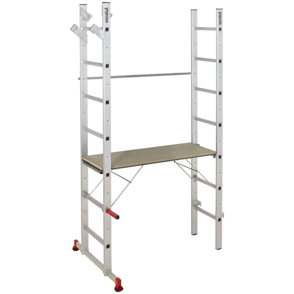 Échafaudage aluminium 6 en 1 HEXALUX 90,V18062,Escalux