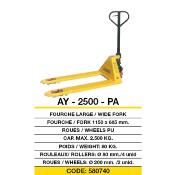 Transpalette 2500 Kg AY-2500-PA