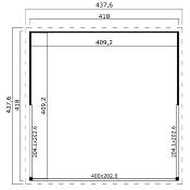 Abri domeo 5 plus 16,74 m²