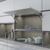 Compas portes levantes Altius One Gamme force 940-1710 Acier Titane