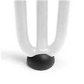 Lot 4 pieds Hairpin 3 fils par table haut. 710mm Acier blanc