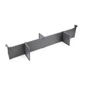 Kit d'accessoires séparation intérieurs tiroirs larg. 900mm alu. plastique Anthracite