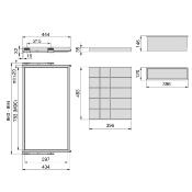 Tiroir organiseur armoire dressing