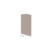 Jeu d'inserts latéraux Penderie escamotable Hang plastique gris pierre