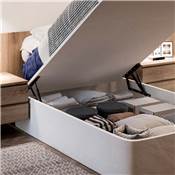 Jeu levage lits lits ouverture frontale lits 135 cm Acier noir