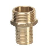 Raccord cannelé mâle en laiton 1" 25mm