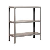 Étagère en métal  3 étagères charge 100 kgs dim.902x810x310mm sans vis