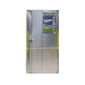 Jardinière en métal vert contenance 150L dim.410x1200x400mm à visser
