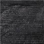 Toile d'ombrage potager et serre 2x3m oeillets 50cm filtre 75% 80 g/m2 noir