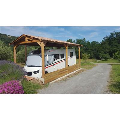 Abri Deux Pentes, Bois DOUGLAS Français