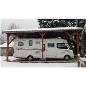 Abri Deux Pentes, Bois DOUGLAS Franais