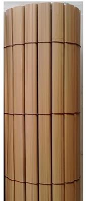 Rouleau Canisse PVC TECK clair Dimensions: 1,80mx3m