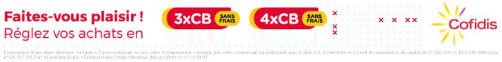 Payez votre commande en 3x ou 4x by Cofidis, Bricommerce vous offres les frais !