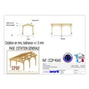 Abri Deux Pentes, Bois DOUGLAS Français